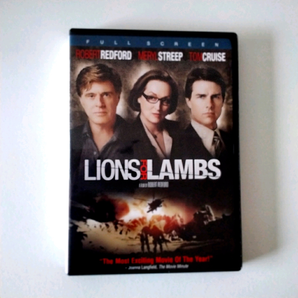 LIONS FOR LAMBS DVD VIDEO